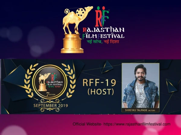 RFF 2K19- 7th Edition- Short Film Festival