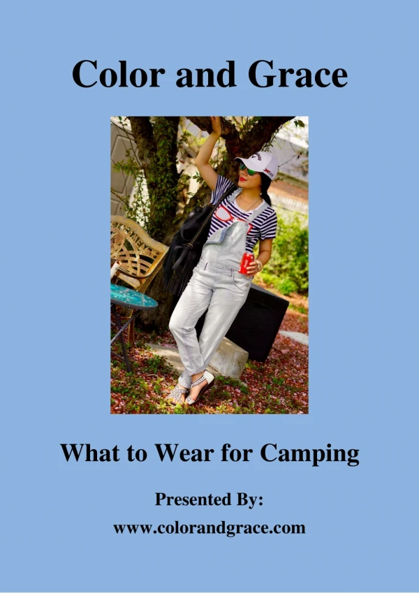 What to Wear for Camping