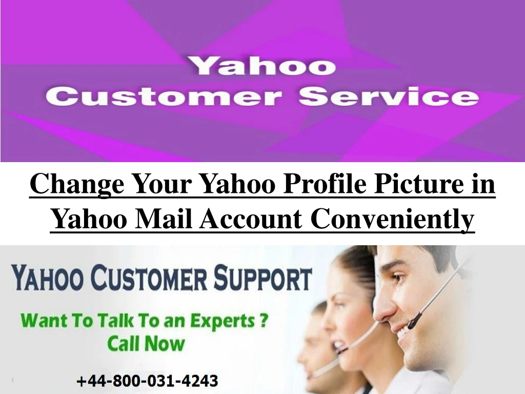 change your yahoo profile picture in yahoo mail