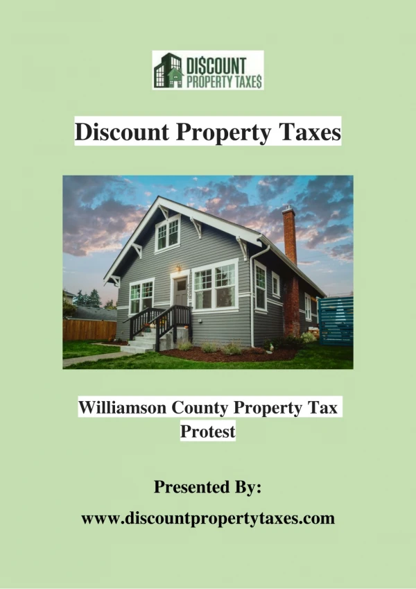 Williamson County property tax protest