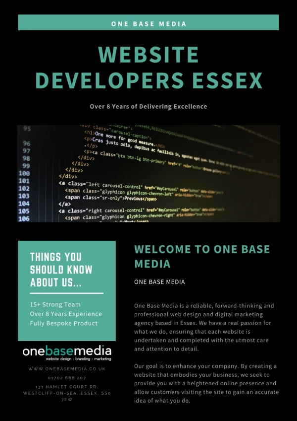 Website Devlopers in Essex | Web Design Essex