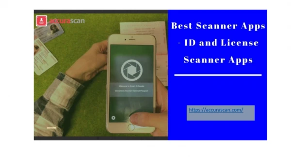 Unique id and license scanner | Accurascan