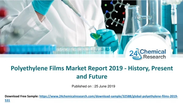 Polyethylene films market report 2019 history, present and future