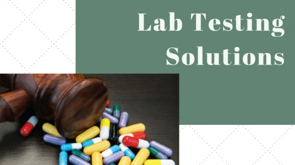 Drug Testing and Screening Service