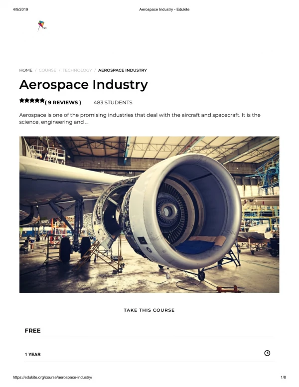 Aerospace Industry - Edukite