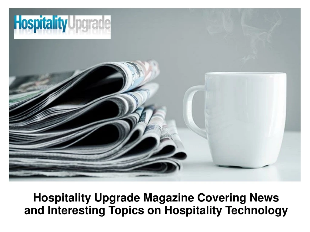 hospitality upgrade magazine covering news