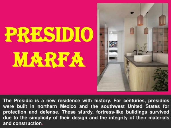 Presidio Marfa houses for sale at the best price