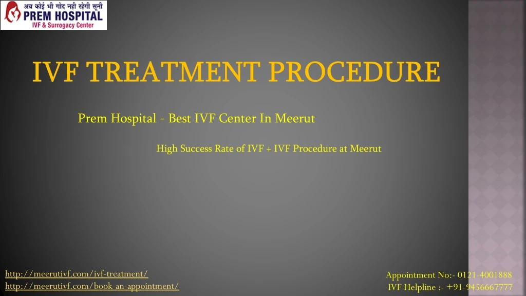 ivf treatment procedure
