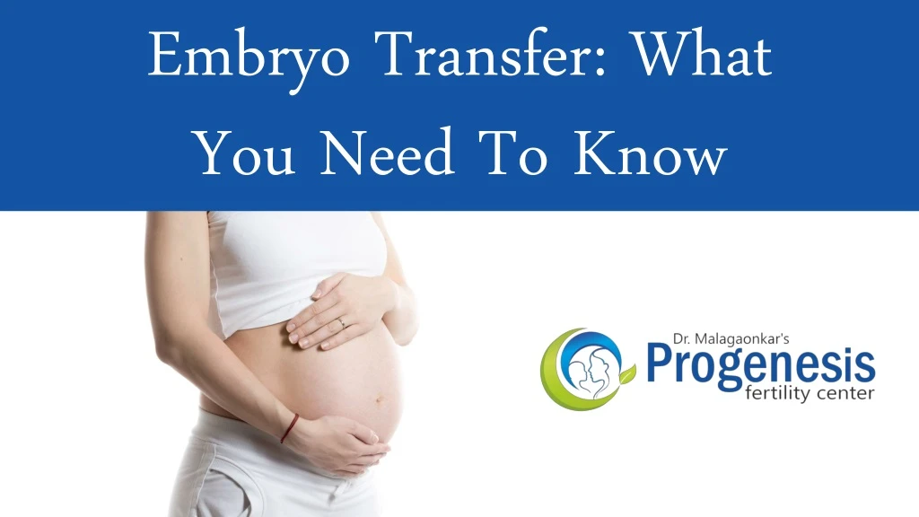 embryo transfer what you need to know