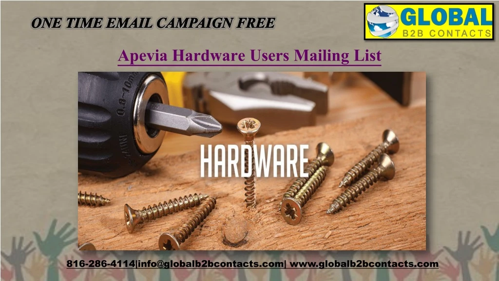 one time email campaign free