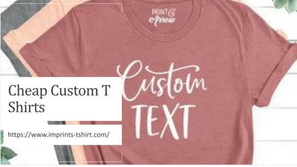 Cheap Custom T Shirts