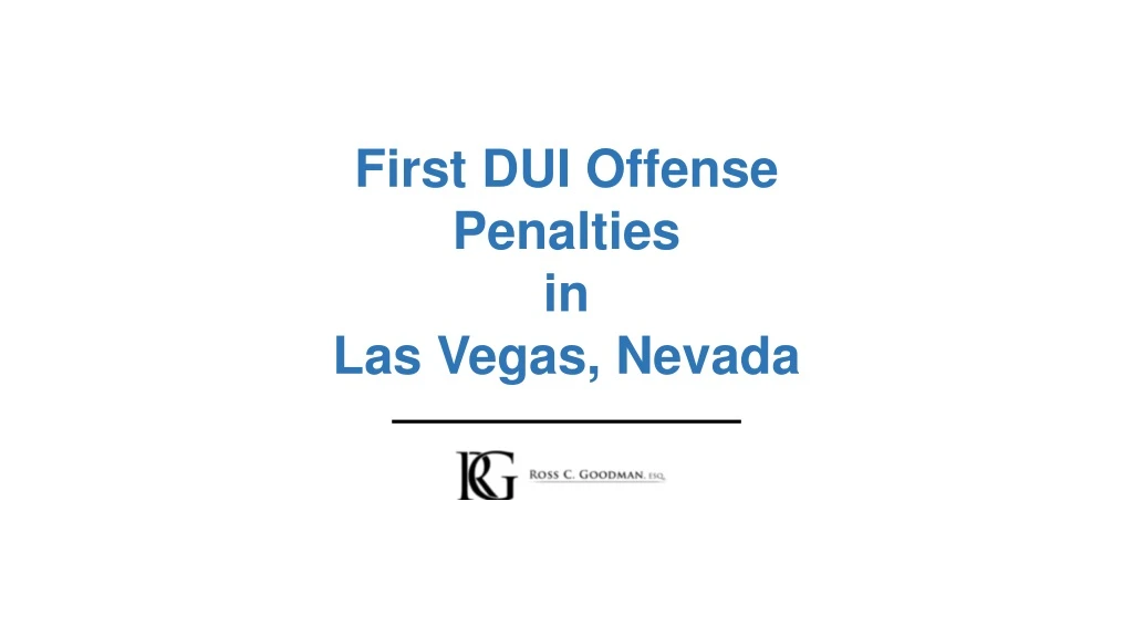 First DUI Offense In Nevada: Penalties & Statistics   YouTube