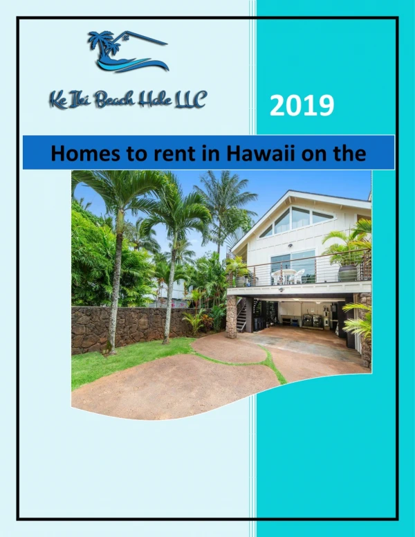 Homes to rent in Hawaii on the beach