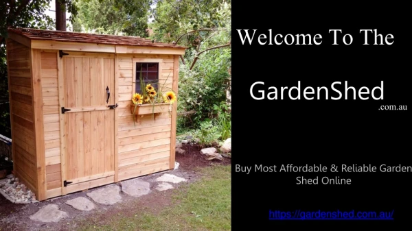 Buy A Huge Range of garden shed in Melbourne