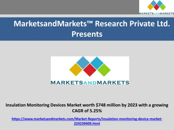 Insulation Monitoring Devices Market