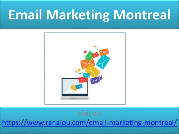 Email marketing montreal