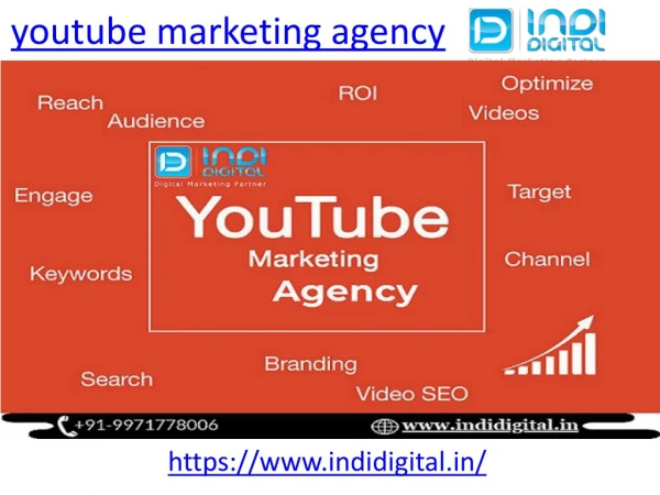 Find the best youtube marketing agency in India