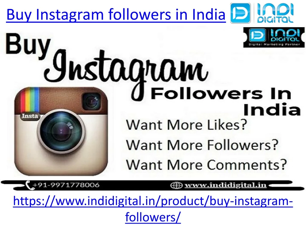 buy instagram followers in india