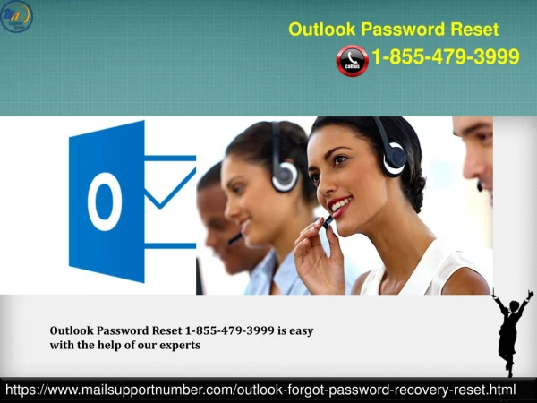 Outlook Password Reset 1-855-479-3999 is easy with the help of our experts