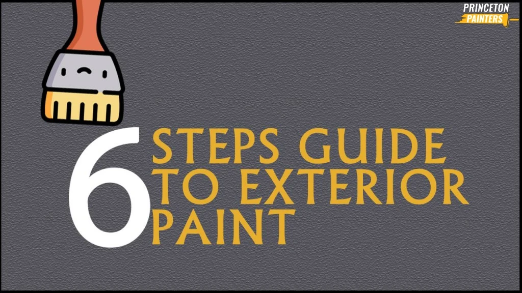 6 steps guide to exterior paint