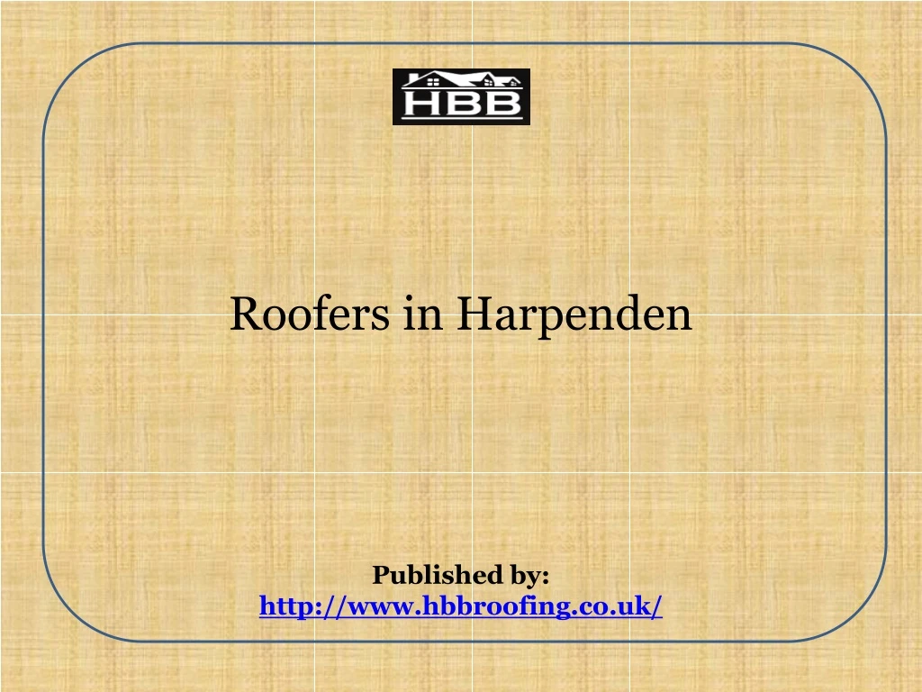 roofers in harpenden published by http www hbbroofing co uk