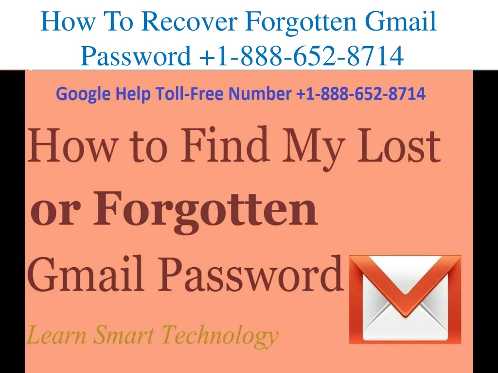 how to recover forgotten gmail password