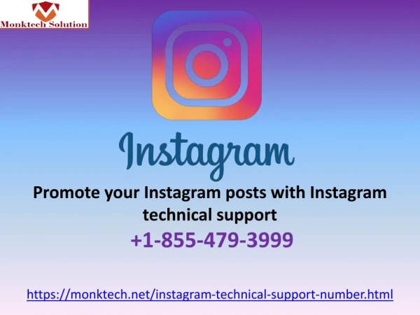 Promote your Instagram posts with Instagram technical support 1-855-479-3999