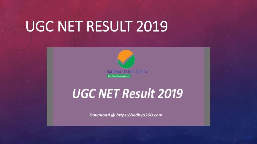 ugc net result 2019
