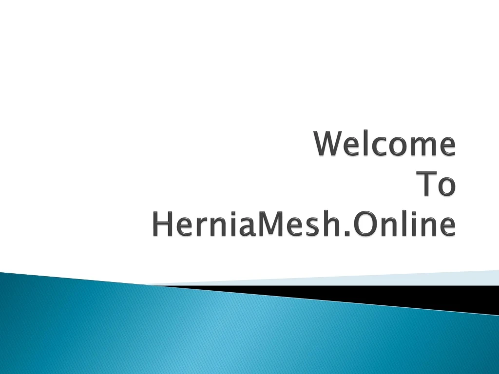 welcome to herniamesh online