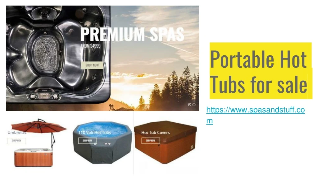 portable hot tubs for sale