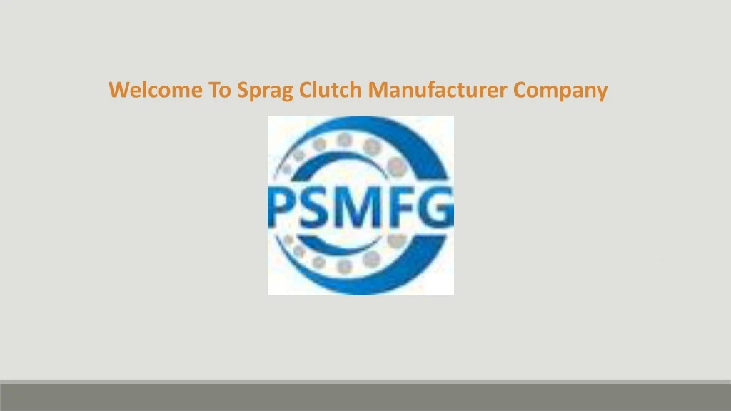 welcome to sprag clutch manufacturer company
