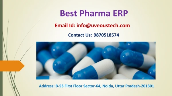 Best Pharma ERP In India