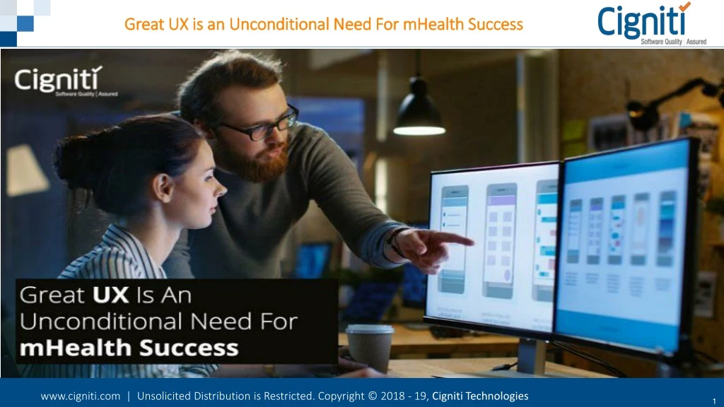 great ux is an unconditional need for mhealth