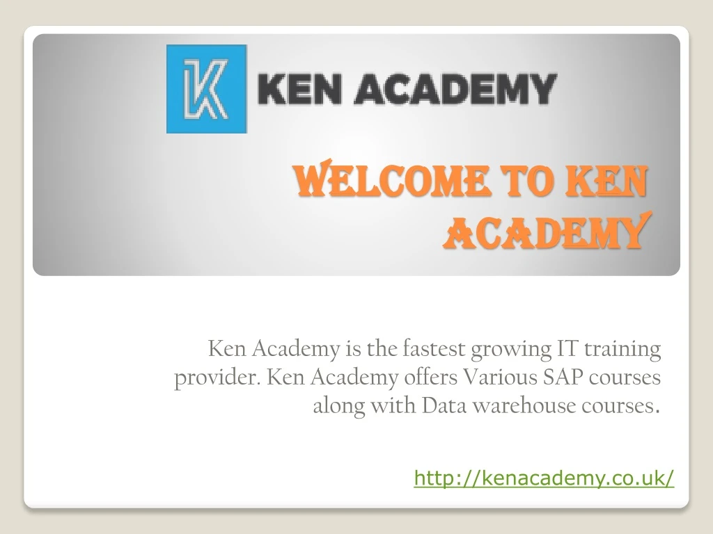 welcome to ken academy