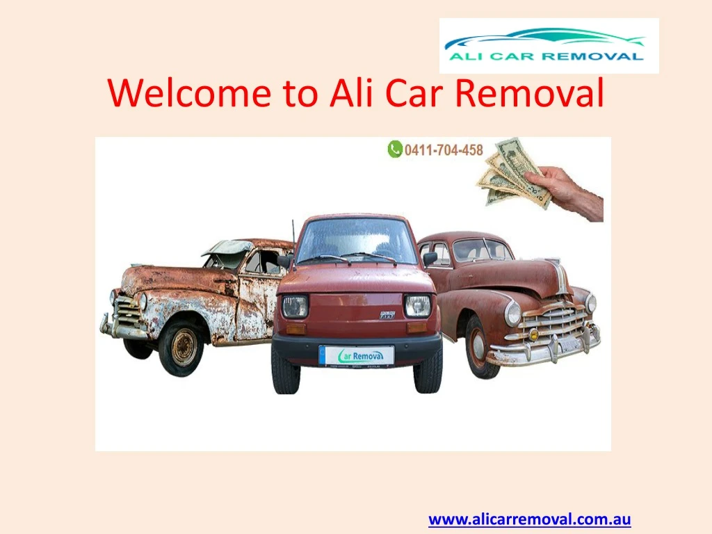 welcome to ali car removal