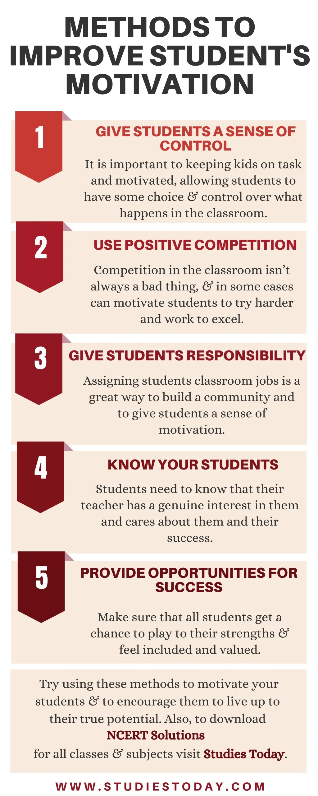 methods to improve student s motivation
