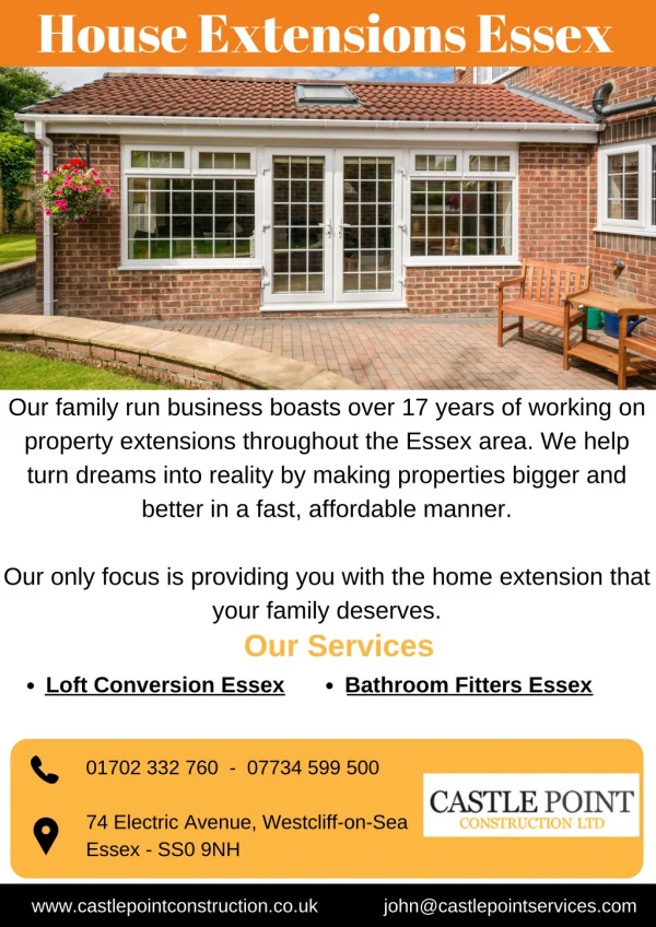 House Extensions Essex