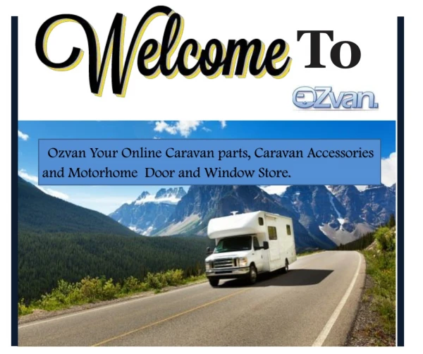 Buy Caravan parts with Insurance on all items shipped | Ozvan