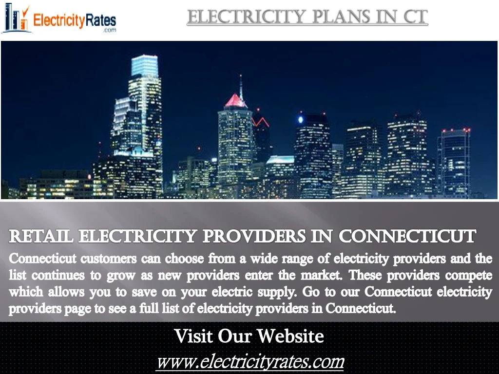 electricity plans in ct