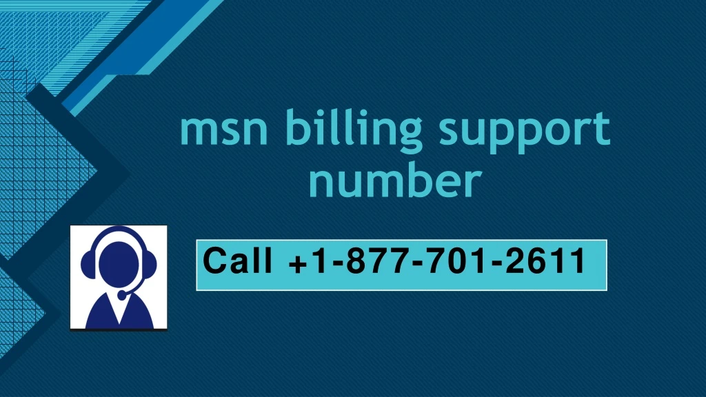 msn billing support number