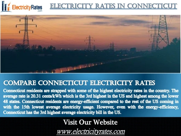 Electricity Rates In Connecticut