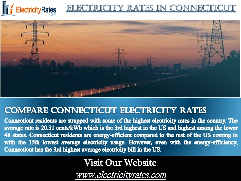 electricity rates in connecticut