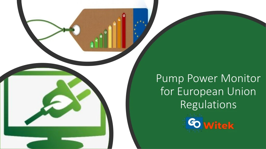 pump power monitor for european union regulations