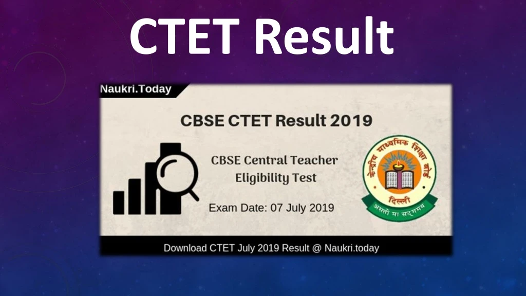 ctet result