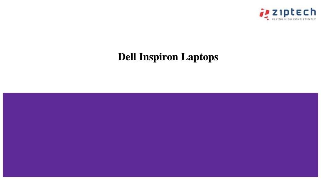 dell inspiron laptops