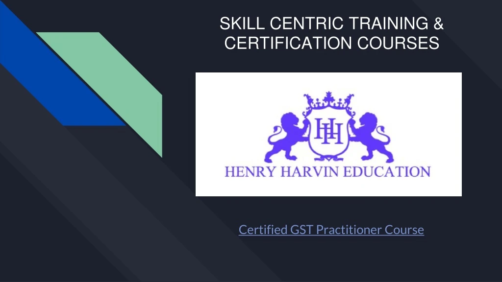 skill centric training certification courses