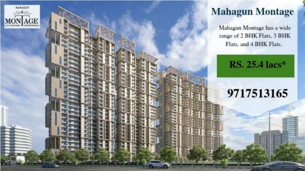 Mahagun Montage | Best 2/3/4 BHK Residential Flats in Greater Noida