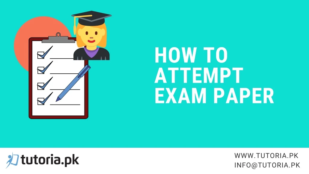 how to attempt exam paper