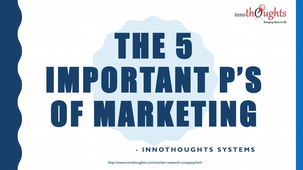 the 5 important p s of marketing