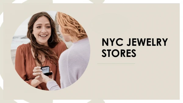 Nyc Jewelry stores